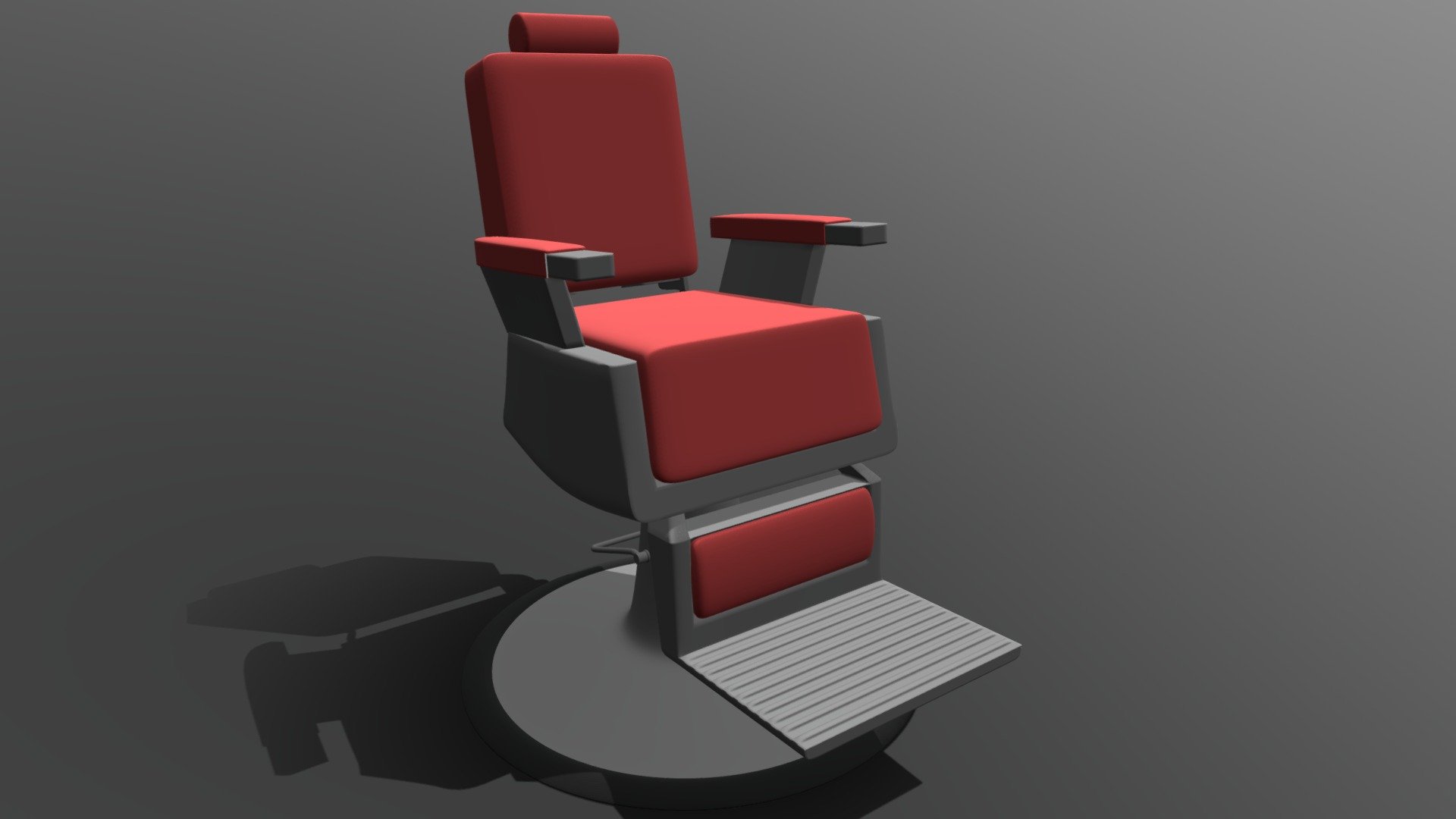 Barber Chair - 3D model by zelmore402 [0f37647] - Sketchfab