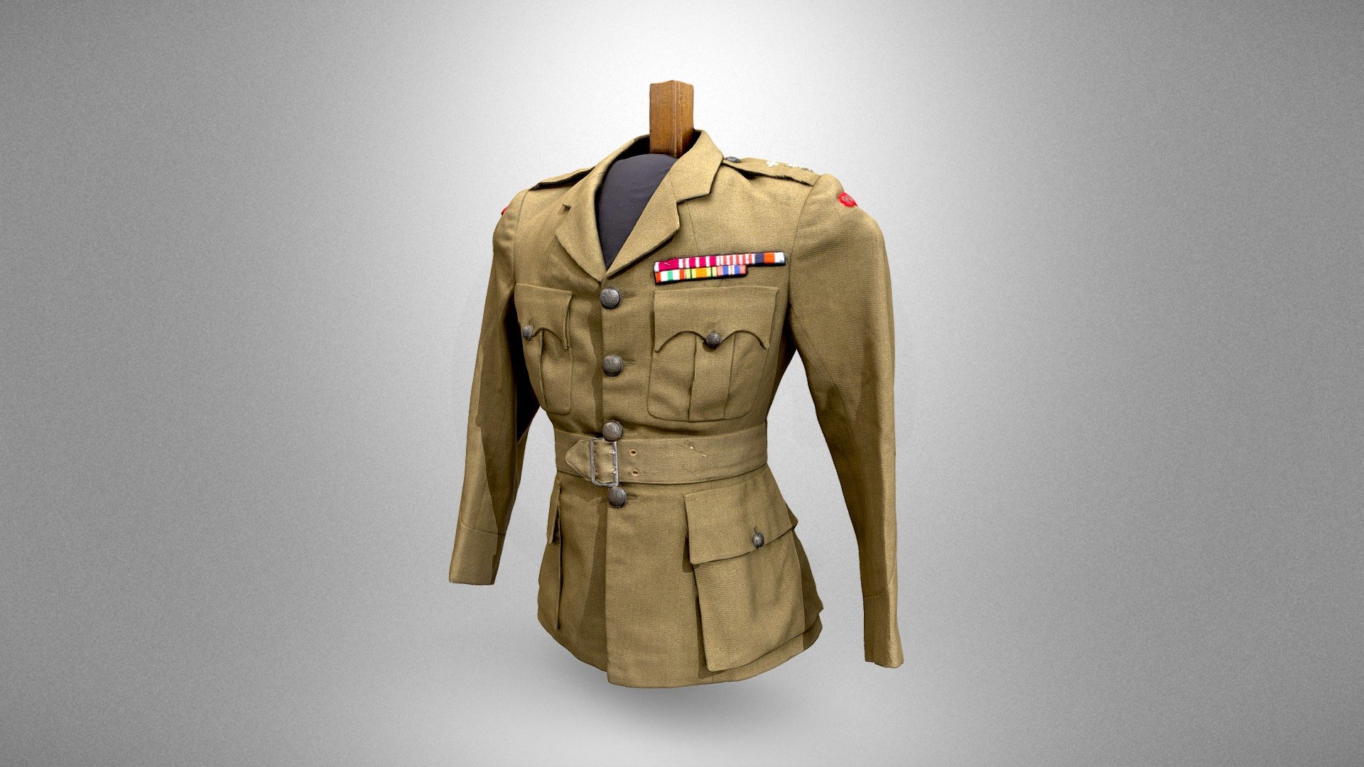 Uniform jacket of the captain of Medical Service