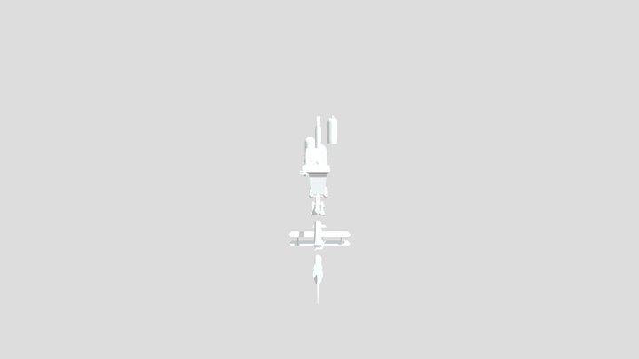 XYZ дз блокинг 3D Model