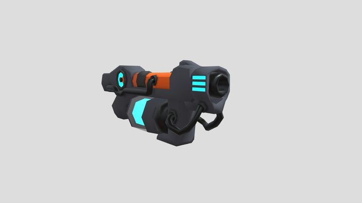 Flame Thrower 3D Model