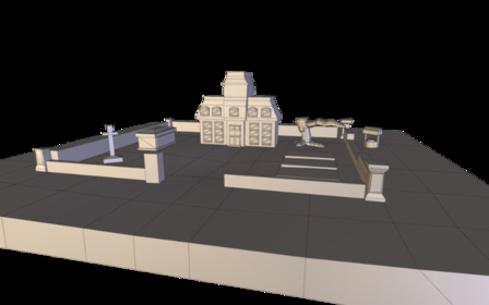 Mansion_Scene 3D Model