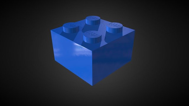 Lego Piece 3D Model