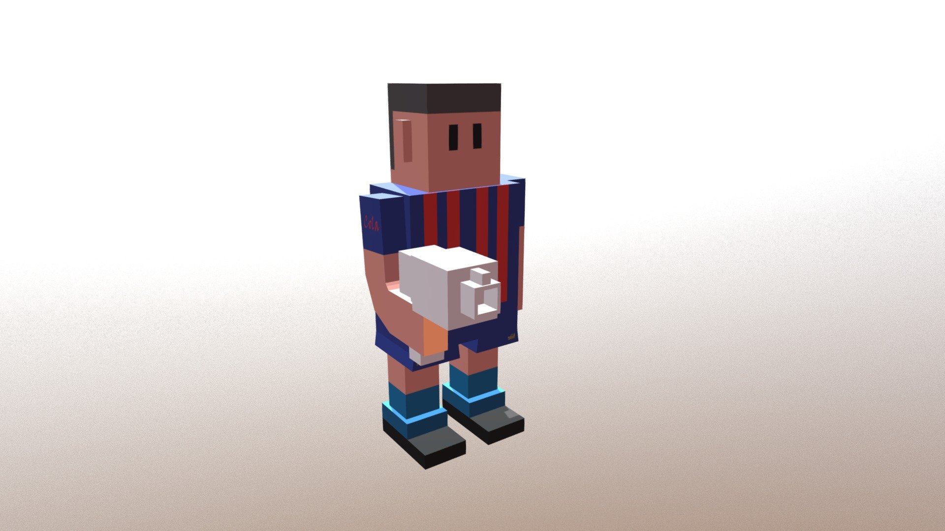 Tiny Striker World Football + LS Low Poly