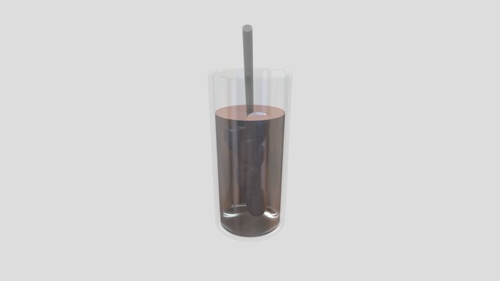 Icedcoffee 3D Model