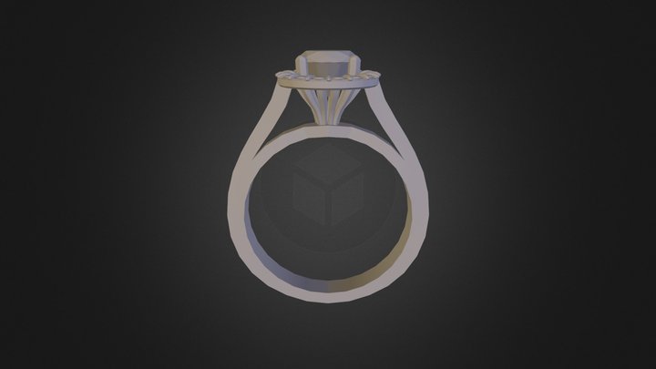 Diamond Ring 1 3D Model