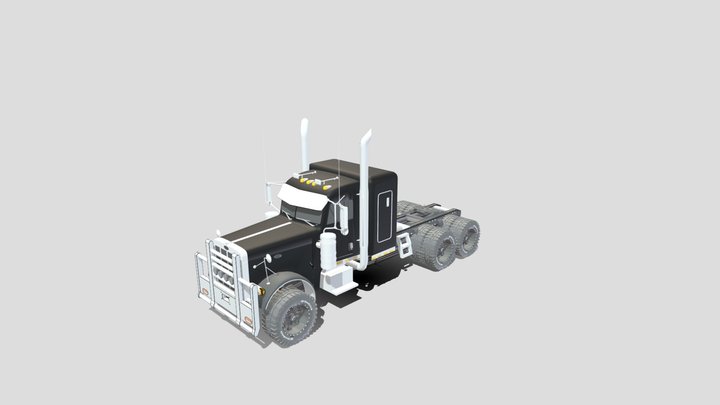 The Peterbilt 6x6 – Modello 3D gratuito STL