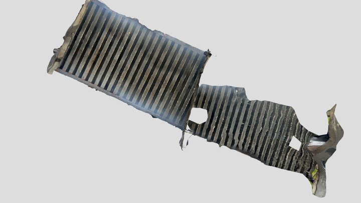 Railroad Bridge over Liberty Avenue 3D Model