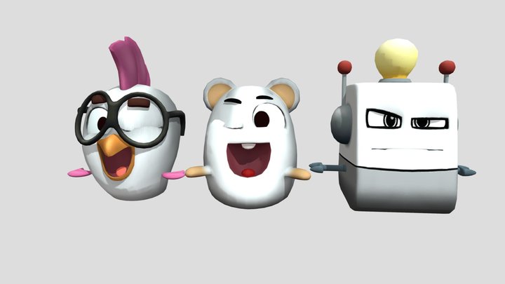 My Tom 2 - Squeak 3D Model