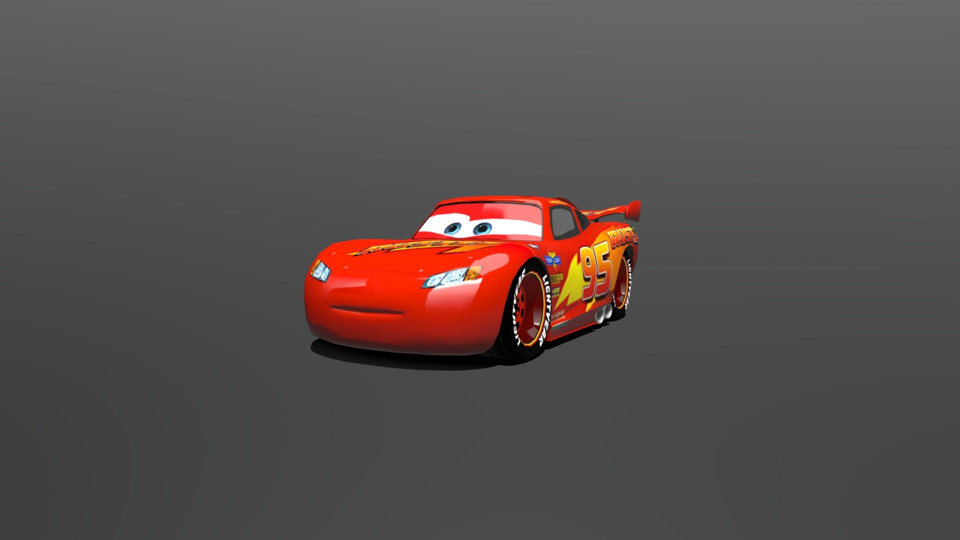 Lightning McQueen Rusteze Cars 2 x Cars 3 - Download Free 3D model by ...