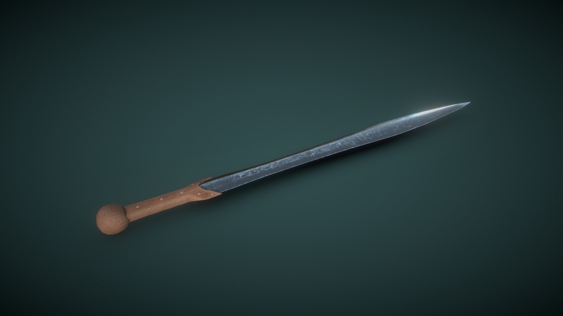 Raider Sword (FREE) - Download Free 3D model by Brandon Westlake (@dr ...