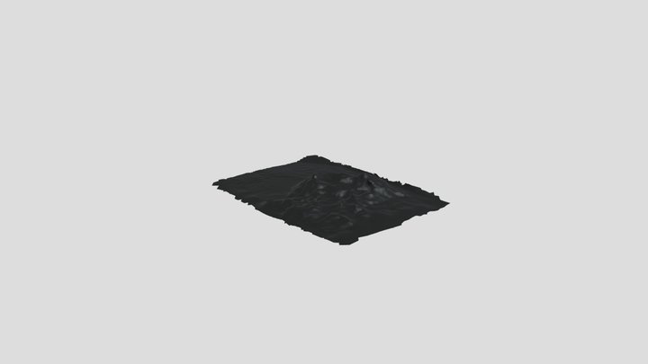 Muck Pile Mesh STL 3D Model