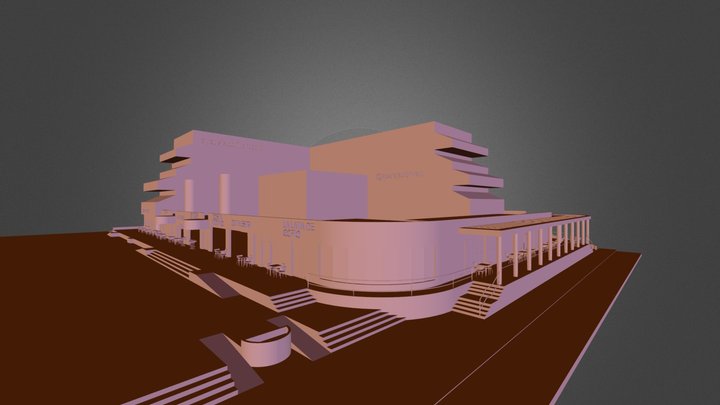 Locales Plaza Roja 3D Model