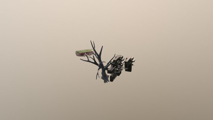 Tree House 3D Model