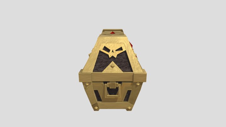 Pirate Chest 3D Model
