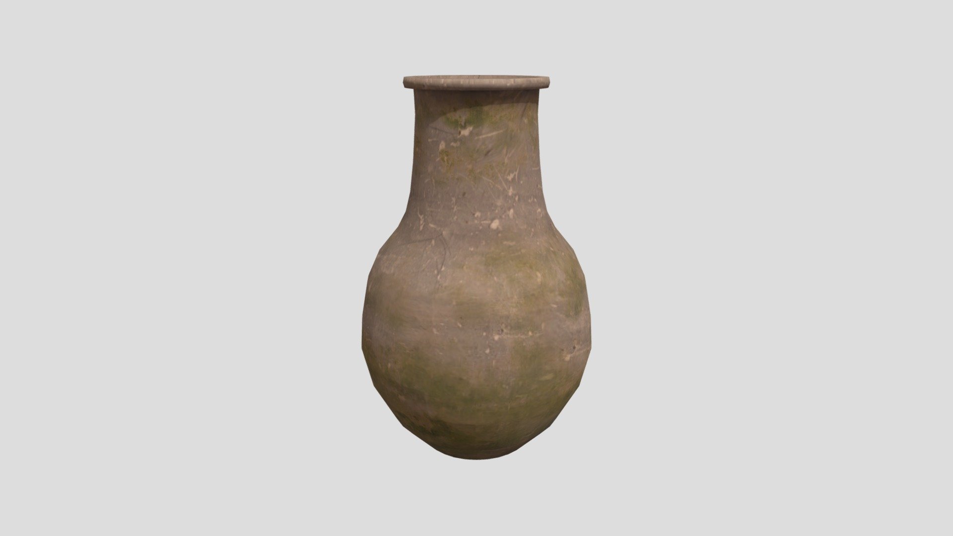 Realistic Clay Pot