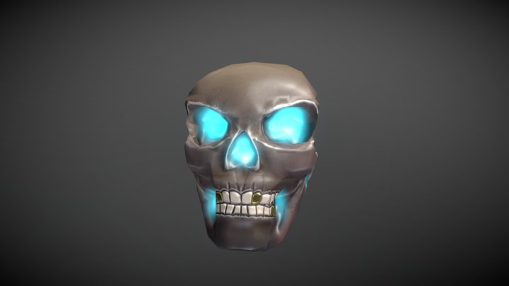 Skull Pirate B2C2 Cresson 3D Model