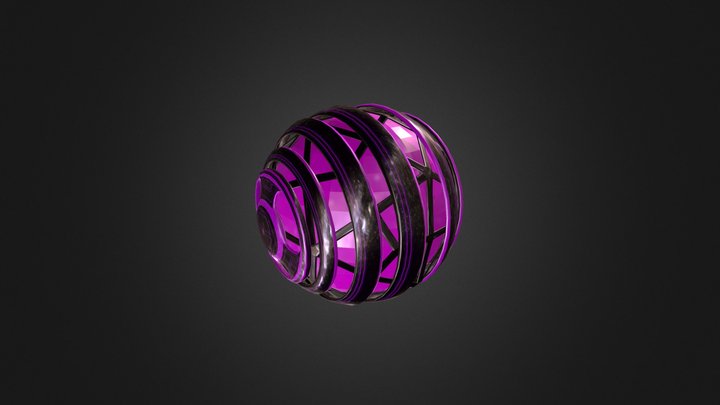 Player Purple 3D Model