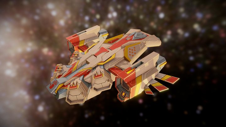Ship Way Abandonator 3D Model