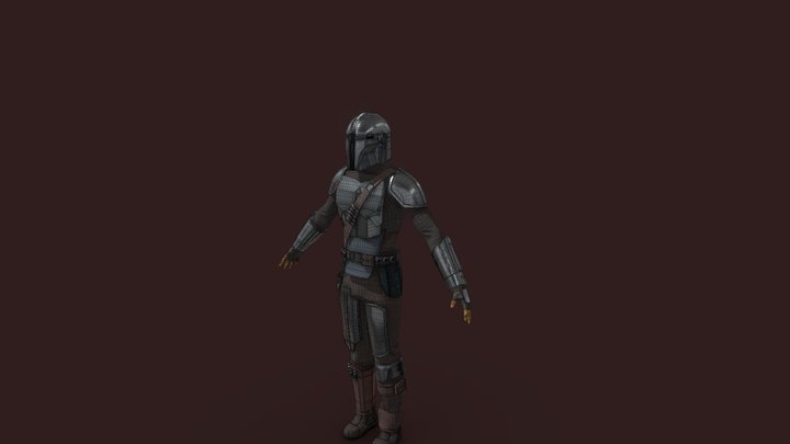 The Mandalorian 3D Model