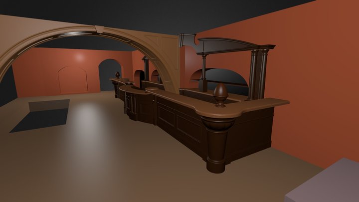 baras 2 var.blend 3D Model