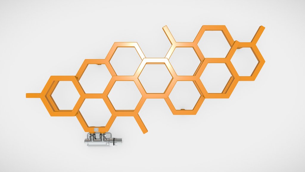 HEX radiator
