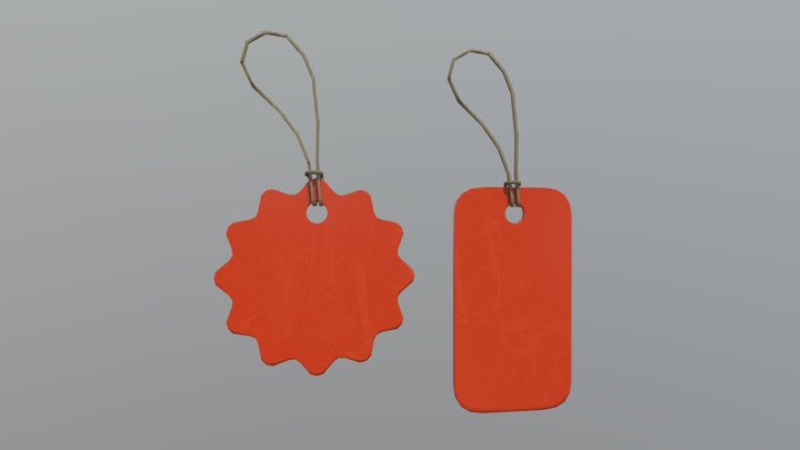 Price Tags 3 3D Model