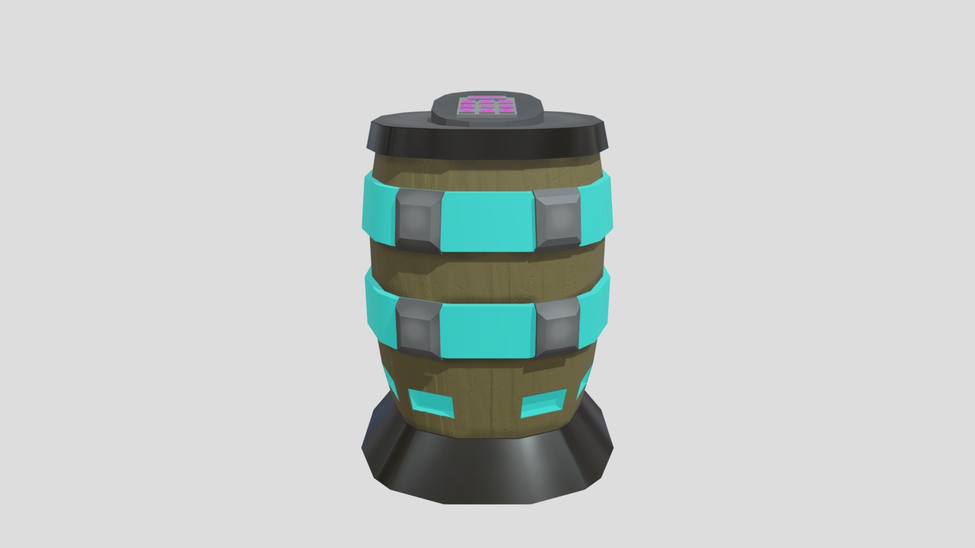 Medieval/ Sci-fi Barrel