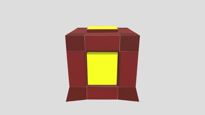 Caja Explosivo 3D Model