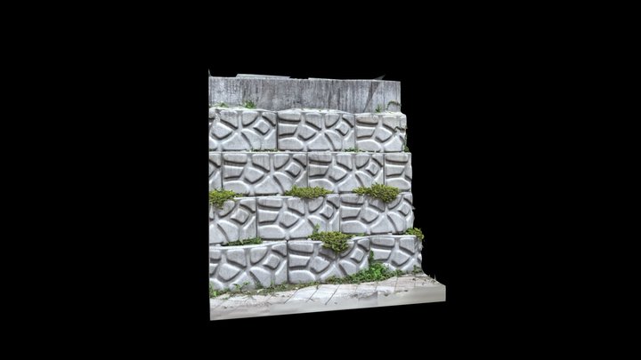 Structural wall 3D Model