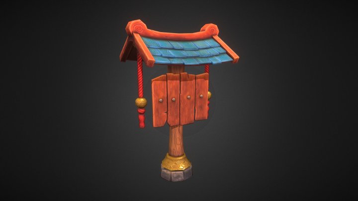 Noticeboard 3D models - Sketchfab