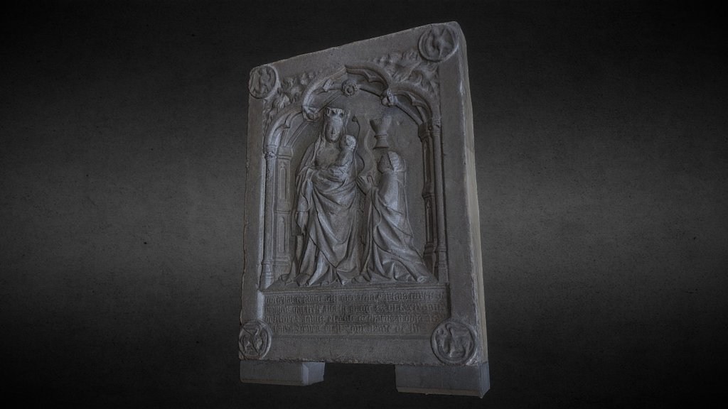 Epitaph of the pastor Jehan Dartais
