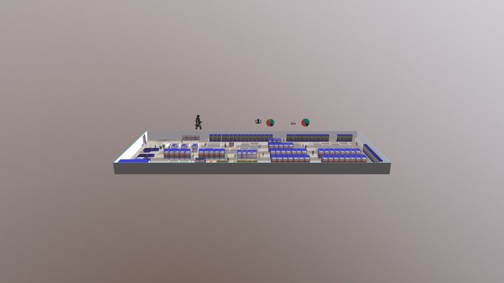 Butikk 3D Model