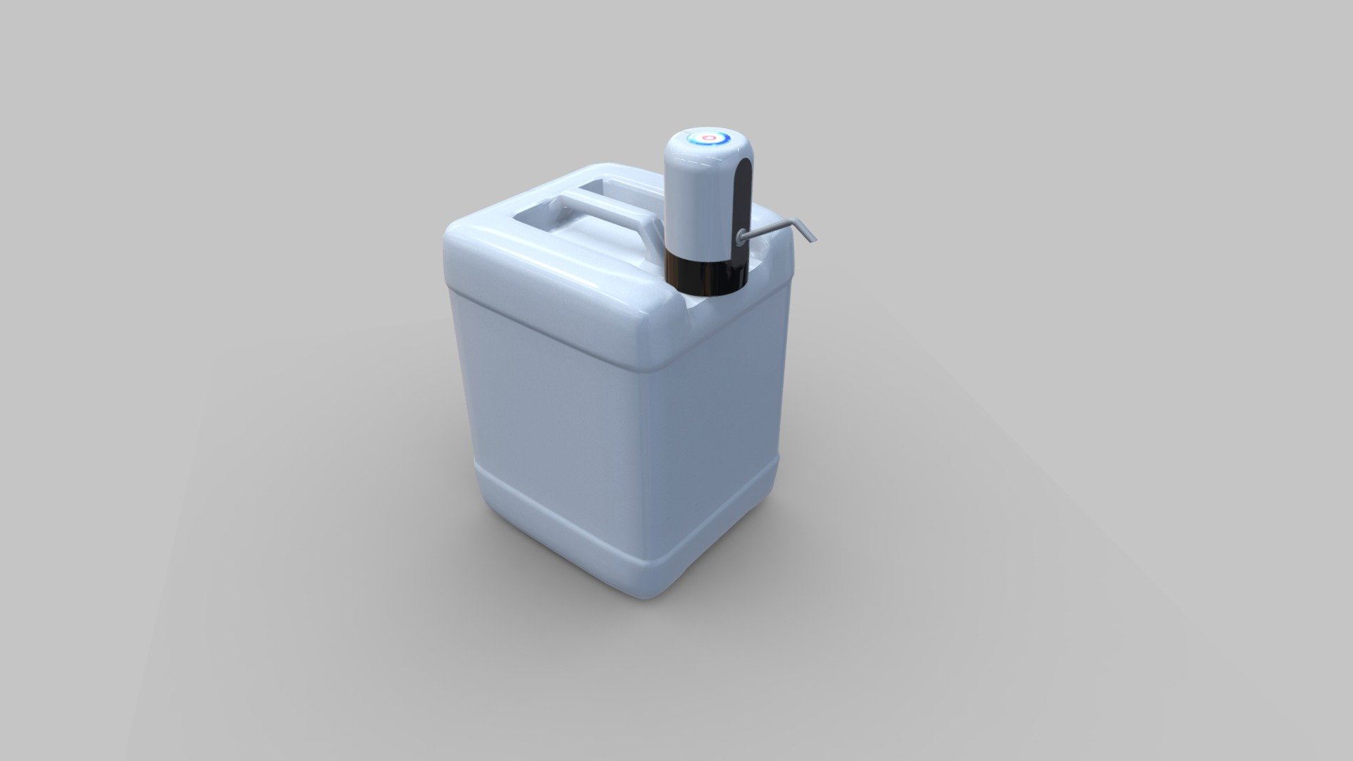 JERRY CAN WITH ELECTRIC WATER PUMP Buy Royalty Free 3D model by fasih.lisan [0f4977c