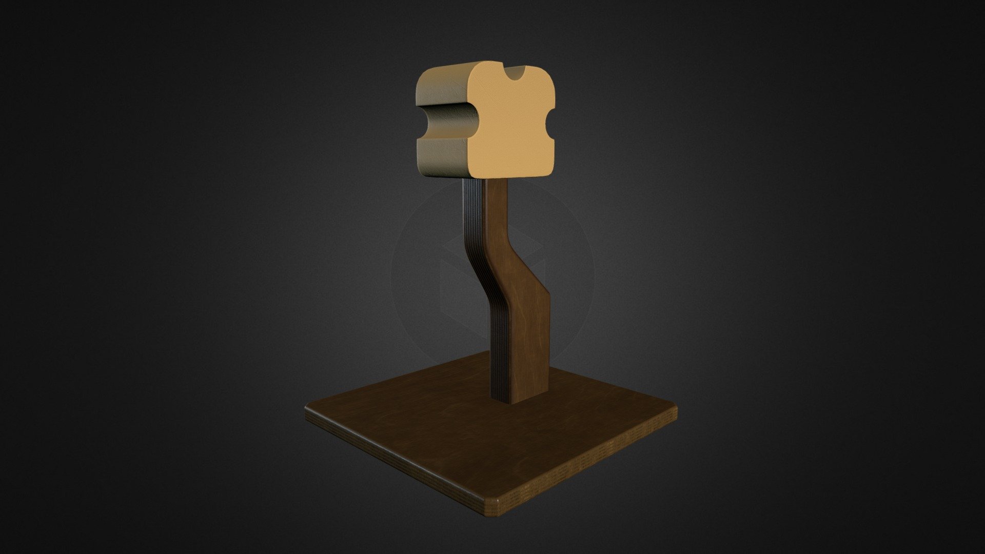 Large frame with foam