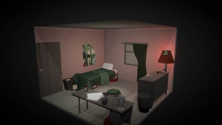 Holly's Room 3D Model