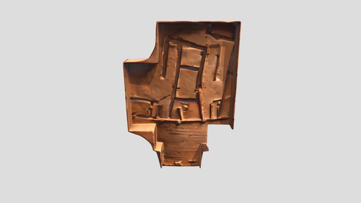 3D floor plan block model 3D Model