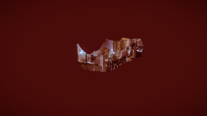 A melted apartment in my memory 3D Model