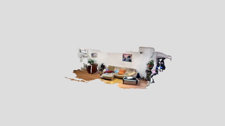 dori living room 3D Model