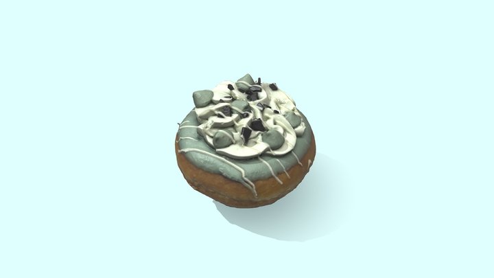 Hello Guittard Mint Chocolate from Krispy Kreme 3D Model