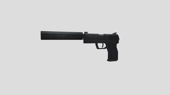 CS2 Usp 3D Model