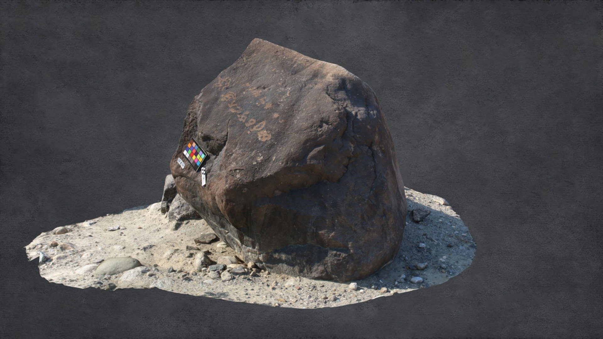 Rock Carving at Chilas-X (Rock 50) - 3D model by cvlablums [0f4f9ef ...