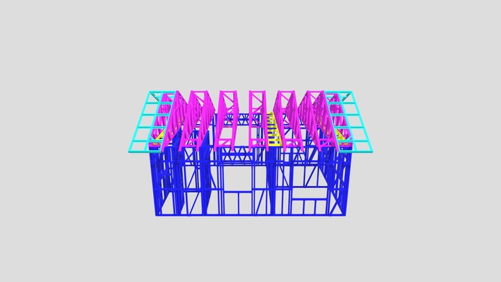 Дом Азов 3D Model