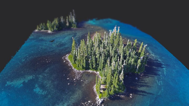 Emerald Island 3D Model
