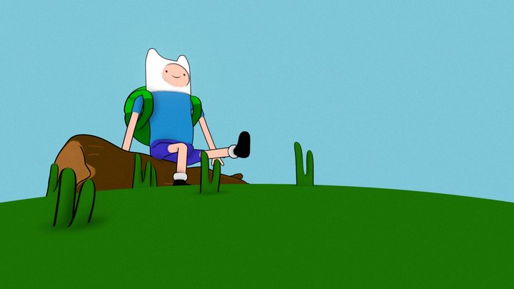 finn the human 3D Model