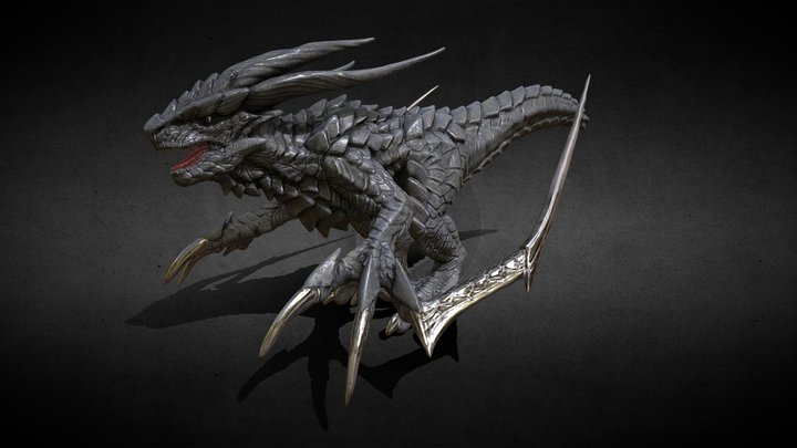 Armor dinasour 3D Model