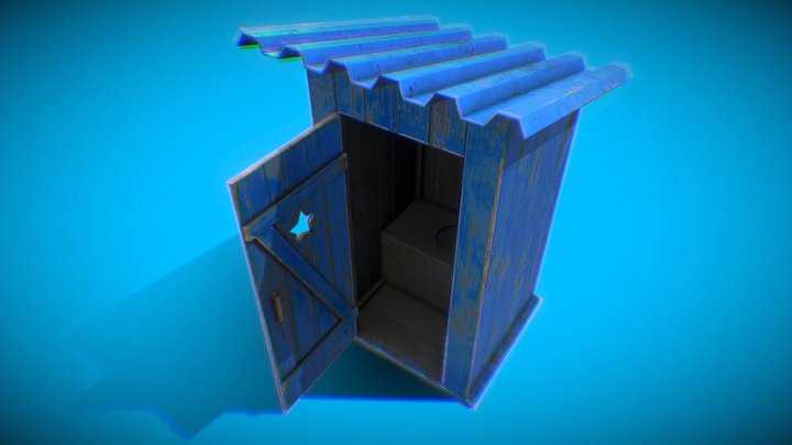 Superstar Outhouse 3D Model