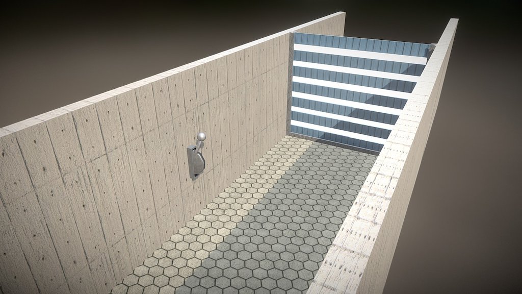 Wall with gate