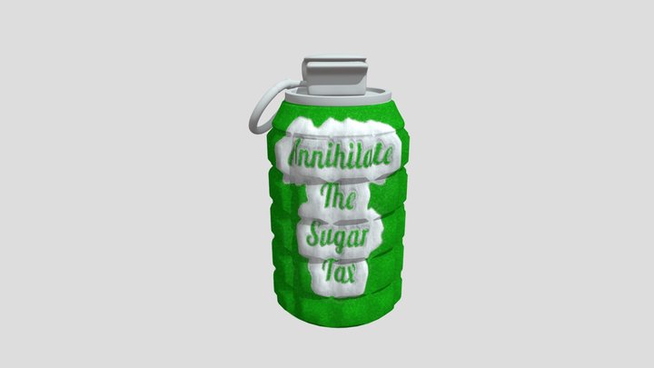 Sugar Tax Protest 3D Model