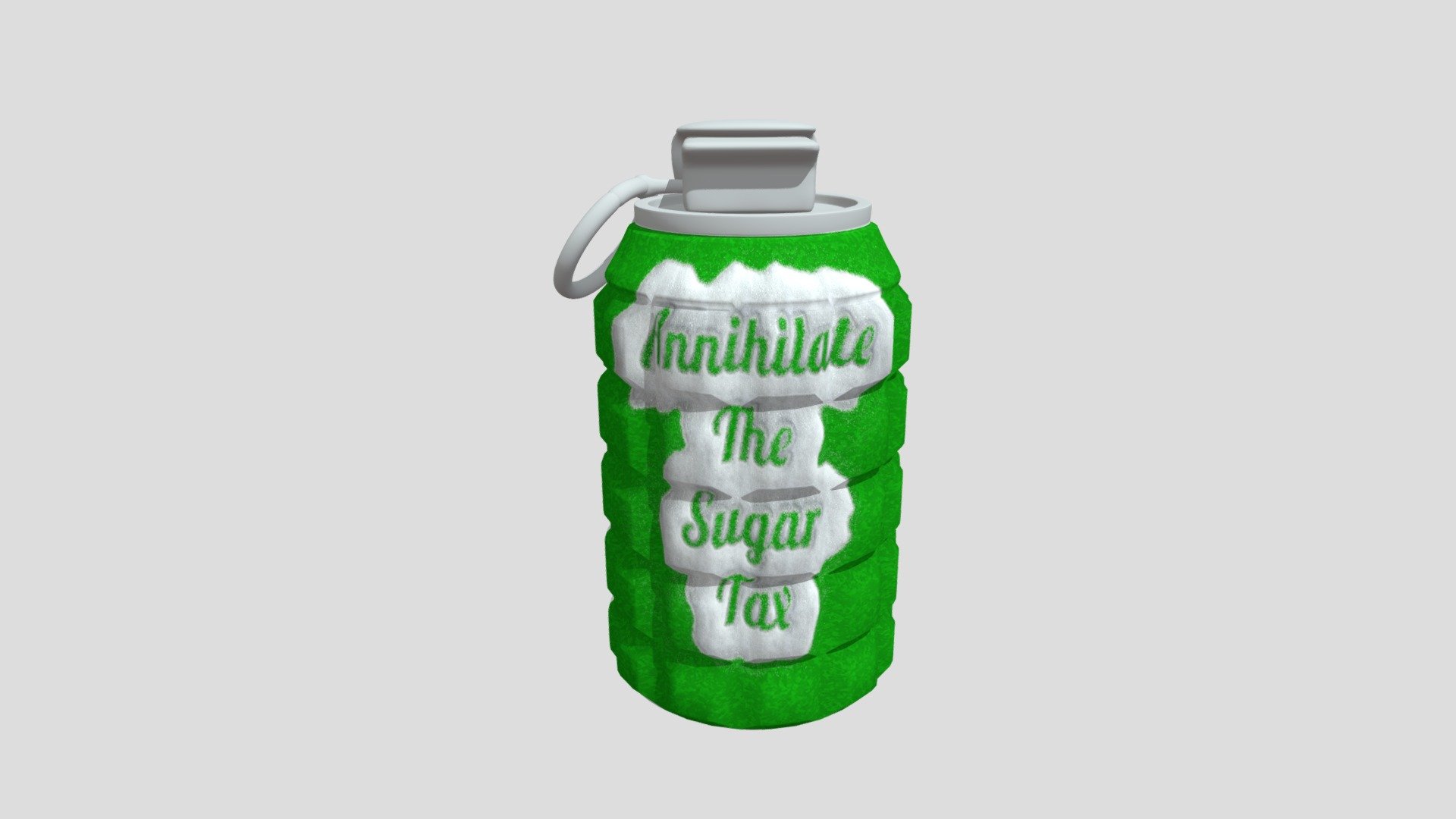 Sugar Tax Protest - 3D model by Awlamon (@alexanderwlamon) [0f53852 ...