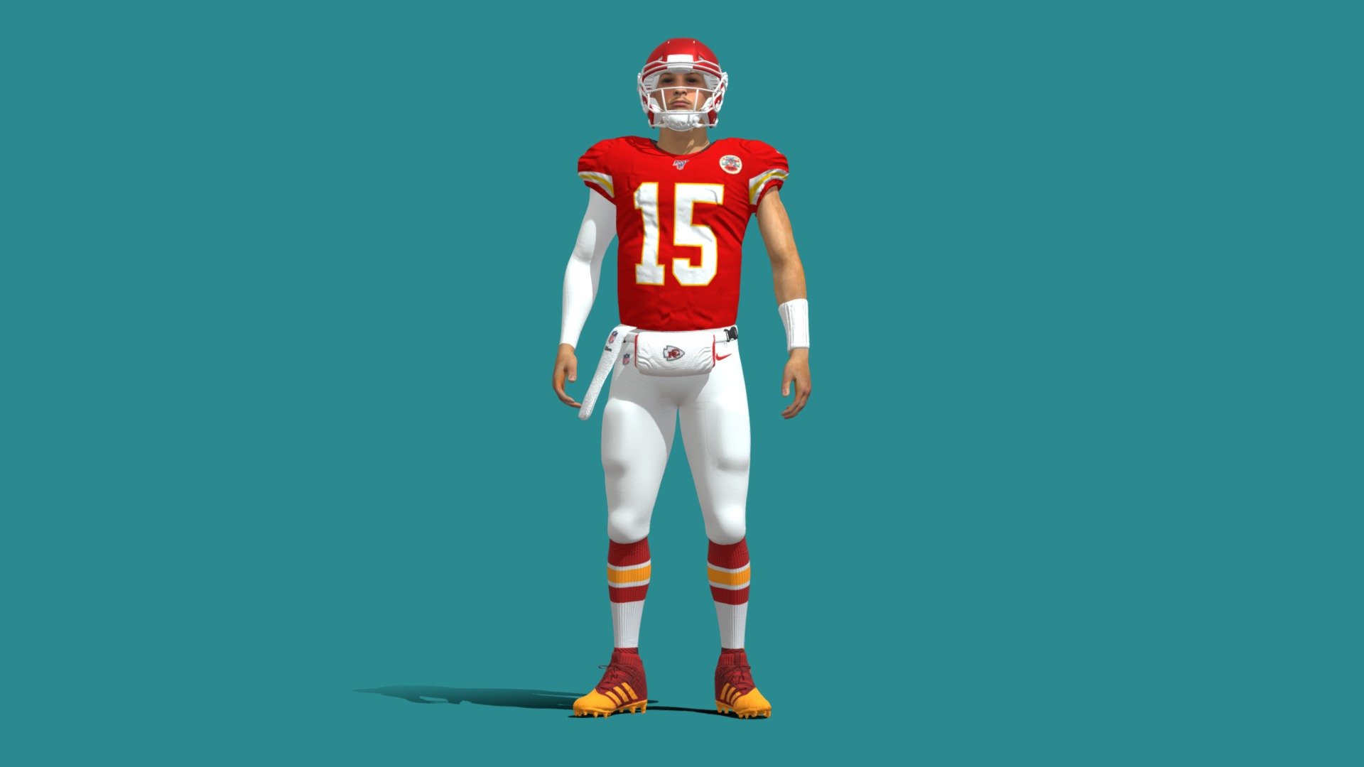 Patrick Mahomes 3D model by [0f5460f] Sketchfab